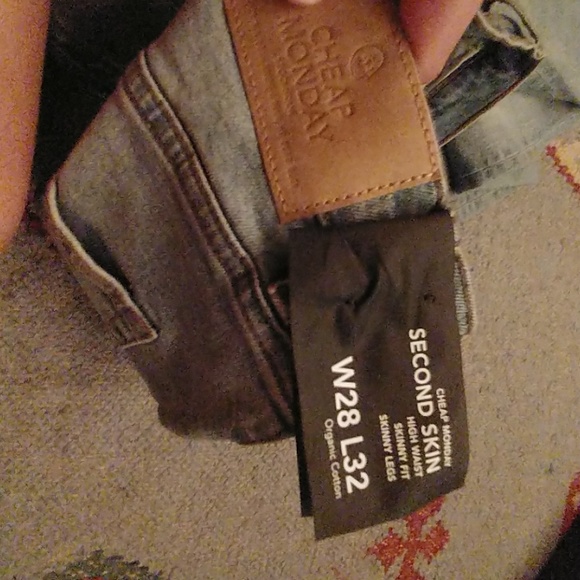 Cheap Monday Light Blue jeans - Picture 3 of 4